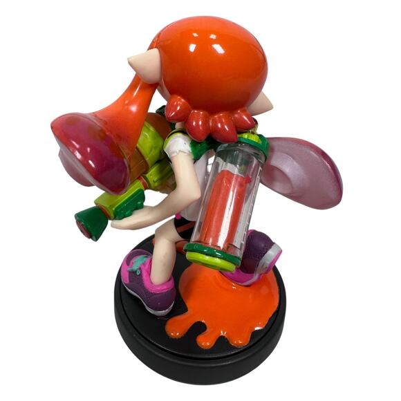 Nintendo Amiibo Super Smash Bros Inkling Girl Figure Nintendo Switch Wii U 3DS - Picture 4 of 7